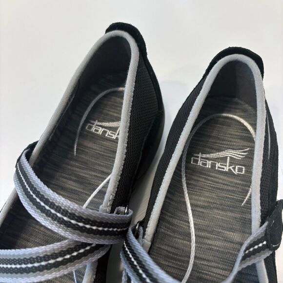 Dansko Women's Black Suede Comfort / Nursing Shoes Sandals EU Size 40 US Size 9 - Picture 6 of 10